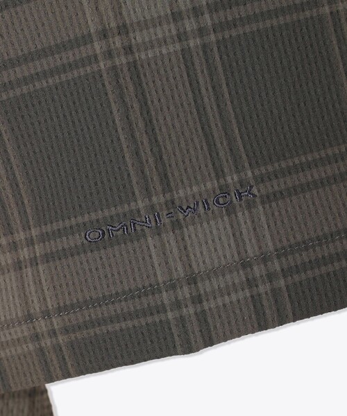 Columbia（コロンビア）の「オウルリッジショートスリーブシャツ（シャツ/ブラウス・メンズ・ブラック/グリーン/チェック/ネイビー・XL/S/M/L）」の12枚目の写真