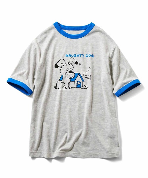 シロップ．（シロップ．）の「シモジマコラボ　レトロ包装紙をとびだした　ゆるっとファンシーリンガーＴシャツ（Tシャツ/カットソー・レディース・ブルー/グリーン/レッド・X-LARGE/LARGE/MEDIUM/SMALL/XX-LARGE）」の20枚目の写真