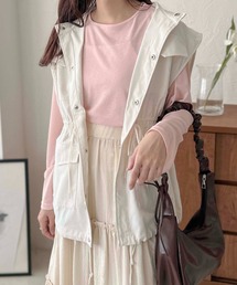 apres jour clair | 【apres jour clair】ミリタリーベスト【ZOZOTOWN限定アイテム】(ベスト)