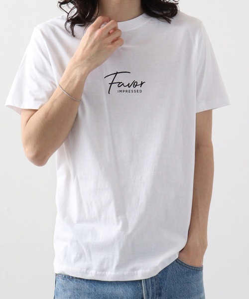 FUNALIVE(ファンアライブ)の「スモールロゴプリント半袖クルーTシャツ(Tシャツ/カットソー・メンズ・ネイビー/スミクロ/ホワイト系/ブラック/グリーン系その他/ピンク/ホワイト/ネイビー系/ブルー系その他2/モカ/ブラック系/ブルー系その他・M/L/LL)」の3枚目の写真