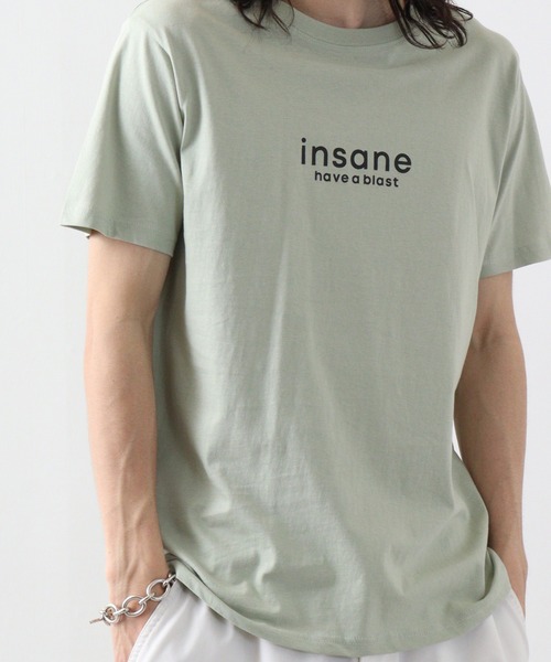 FUNALIVE(ファンアライブ)の「スモールロゴプリント半袖クルーTシャツ(Tシャツ/カットソー・メンズ・ネイビー/スミクロ/ホワイト系/ブラック/グリーン系その他/ピンク/ホワイト/ネイビー系/ブルー系その他2/モカ/ブラック系/ブルー系その他・M/L/LL)」の7枚目の写真