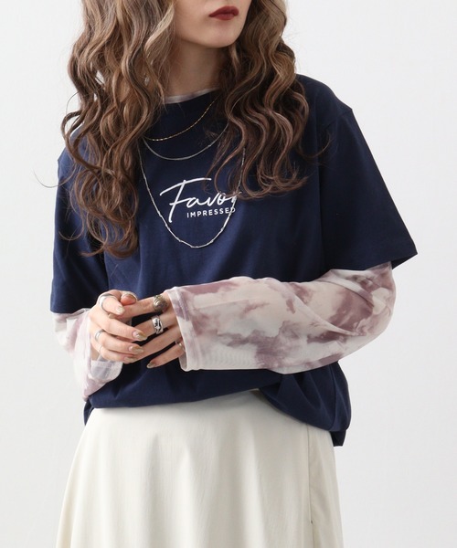 FUNALIVE(ファンアライブ)の「スモールロゴプリント半袖クルーTシャツ(Tシャツ/カットソー・メンズ・ネイビー/スミクロ/ホワイト系/ブラック/グリーン系その他/ピンク/ホワイト/ネイビー系/ブルー系その他2/モカ/ブラック系/ブルー系その他・M/L/LL)」の8枚目の写真
