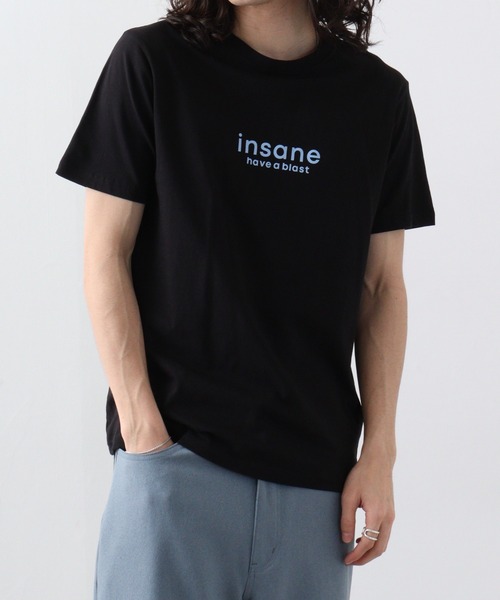 FUNALIVE(ファンアライブ)の「スモールロゴプリント半袖クルーTシャツ(Tシャツ/カットソー・メンズ・ネイビー/スミクロ/ホワイト系/ブラック/グリーン系その他/ピンク/ホワイト/ネイビー系/ブルー系その他2/モカ/ブラック系/ブルー系その他・M/L/LL)」の4枚目の写真