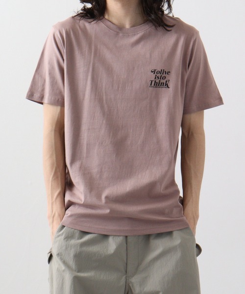 FUNALIVE(ファンアライブ)の「スモールロゴプリント半袖クルーTシャツ(Tシャツ/カットソー・メンズ・ネイビー/スミクロ/ホワイト系/ブラック/グリーン系その他/ピンク/ホワイト/ネイビー系/ブルー系その他2/モカ/ブラック系/ブルー系その他・M/L/LL)」の17枚目の写真