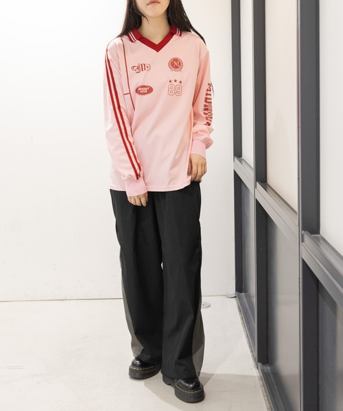 3.3 Field Trip （3.3フィールドトリップ）の「3.3 Field Trip／サイドZIPパンツ（カーゴパンツ・レディース・ブラック/アイボリー・FREE）」の4枚目の写真