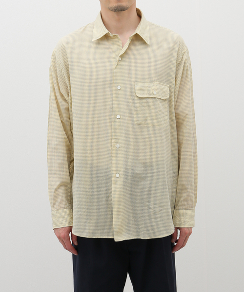 Kaptain Sunshine(キャプテン サンシャイン)の「KAPTAIN SUNSHINE / CPO Shirt KS24SSH11(シャツ/ブラウス・メンズ・マスタード・LARGE/X-LARGE)」の11枚目の写真