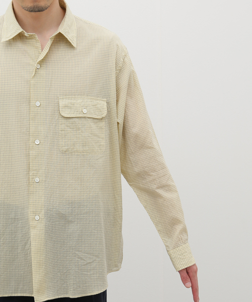 Kaptain Sunshine(キャプテン サンシャイン)の「KAPTAIN SUNSHINE / CPO Shirt KS24SSH11(シャツ/ブラウス・メンズ・マスタード・LARGE/X-LARGE)」の4枚目の写真