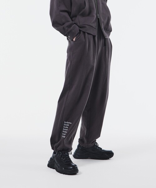 tk.TAKEO KIKUCHI(ティーケータケオキクチ)の「◆K'Project by Aoi Composer Embroidery Pants(その他パンツ・メンズ・チャコールグレー/ブラック・02/03)」の21枚目の写真