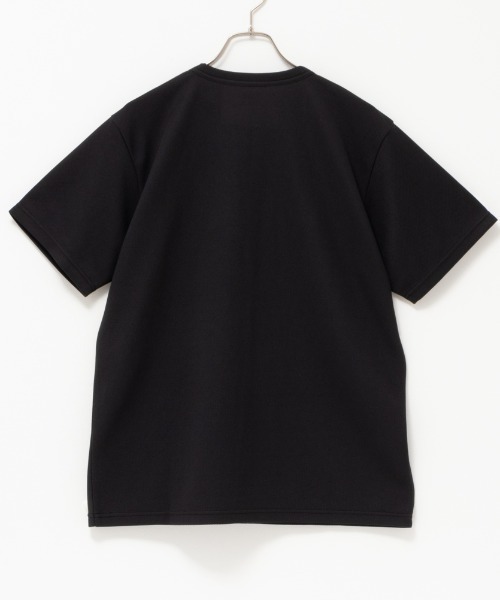 NAVY(ネイビー)の「NAVY 倍速ドライ 鹿の子ショートスリーブTシャツ(Tシャツ/カットソー・メンズ・ブルーグリーン/ベージュ/ホワイト/チャコールグレー・XXL/XL/M/S/L)」の5枚目の写真