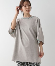 LEPSIM | ラグラン配色ステッチチュニック　115971(Tシャツ/カットソー)
