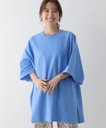 LEPSIM | ラグラン配色ステッチチュニック 115971(Tシャツ/カットソー)