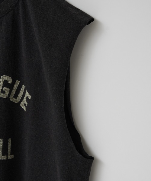 WHIMSIC（ウィムジック）の「【UNISEX】ロゴプリントスリーブレスTシャツ（ベスト・メンズ・ホワイト系その他/ブラック系その他/ホワイト系その他2/ブラック系その他2/ホワイト/ホワイト系その他3/ブラック/ブラック系その他3・FREE）」の13枚目の写真