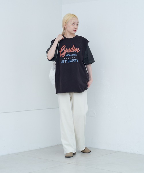 WHIMSIC（ウィムジック）の「【UNISEX】ロゴプリントスリーブレスTシャツ（ベスト・メンズ・ホワイト系その他/ブラック系その他/ホワイト系その他2/ブラック系その他2/ホワイト/ホワイト系その他3/ブラック/ブラック系その他3・FREE）」の20枚目の写真
