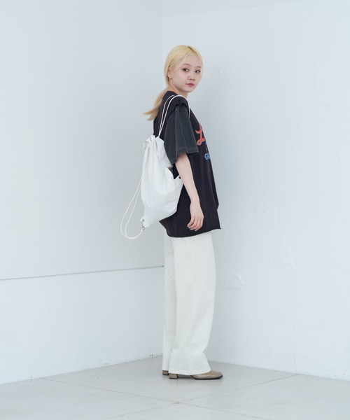 WHIMSIC（ウィムジック）の「【UNISEX】ロゴプリントスリーブレスTシャツ（ベスト・メンズ・ホワイト系その他/ブラック系その他/ホワイト系その他2/ブラック系その他2/ホワイト/ホワイト系その他3/ブラック/ブラック系その他3・FREE）」の21枚目の写真