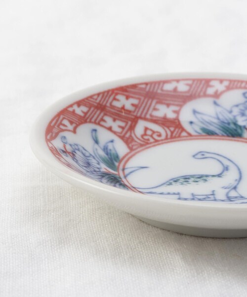 212 KITCHEN STORE(トゥワントゥキッチンストア)の「しあわせ図鑑 まめ皿4枚セット <江戸っ子恐竜>(食器・レディース・その他・00)」の5枚目の写真