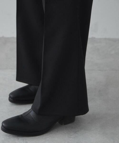 THE STANDARD（ザスタンダード）の「WEGO/ルーズフィットフレアトラウザー（スラックス・メンズ・グレー/ブラック・SMALL/LARGE/MEDIUM）」の10枚目の写真