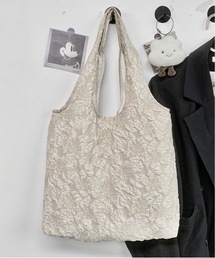 【OKUOKU 0909】フラワーデザイン ショルダートートバッグ oku-bag-674864149643-14 Y【RBTS】
