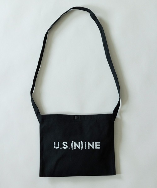 NUMBER (N)INE(ナンバーナイン)の「U.S. (N)INE CANVAS MINI SHOULDER BAG / ユー エス ナイン キャンバス ミニショルダーバッグ サコッシュ(ショルダーバッグ・メンズ・ブラック/アイボリー/ライトグレー・FREE)」の22枚目の写真