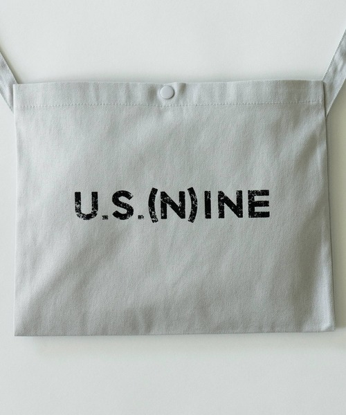 NUMBER (N)INE(ナンバーナイン)の「U.S. (N)INE CANVAS MINI SHOULDER BAG / ユー エス ナイン キャンバス ミニショルダーバッグ サコッシュ(ショルダーバッグ・メンズ・ブラック/アイボリー/ライトグレー・FREE)」の13枚目の写真