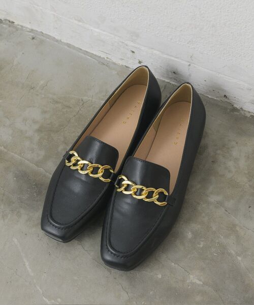 RETRO GIRL(レトロガール)の「ビットローファー(ローファー・レディース・ベージュ/ブラック/ナチュラル・MEDIUM/LARGE)」の2枚目の写真