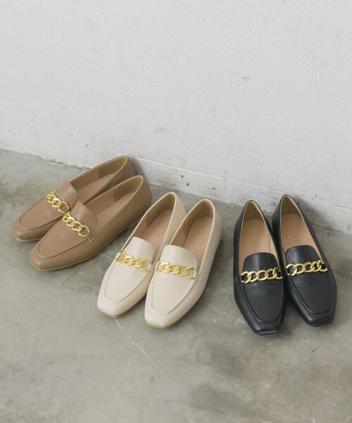 RETRO GIRL(レトロガール)の「ビットローファー(ローファー・レディース・ベージュ/ブラック/ナチュラル・MEDIUM/LARGE)」の4枚目の写真