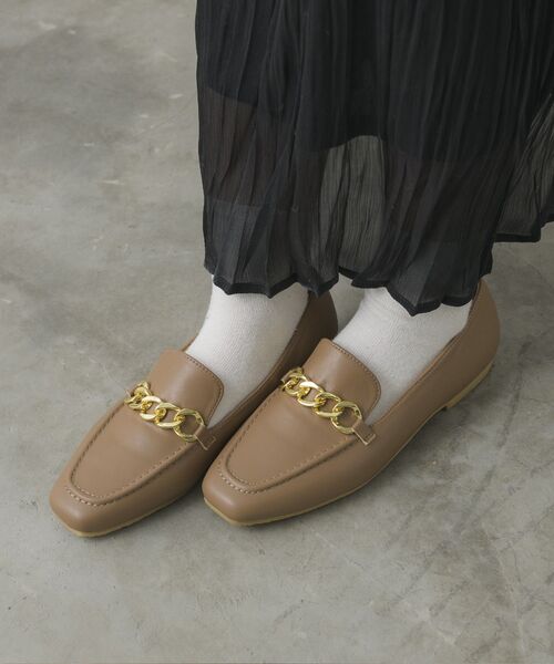 RETRO GIRL(レトロガール)の「ビットローファー(ローファー・レディース・ベージュ/ブラック/ナチュラル・MEDIUM/LARGE)」の7枚目の写真