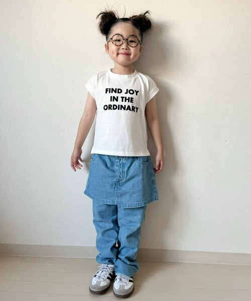 CIAOPANIC TYPY(チャオパニックティピー)の「【KIDS】デニムスカパン(デニムパンツ・キッズ・ブルー/ブルー系その他・SMALL/MEDIUM/LARGE/X-LARGE/XX-LARGE)」の20枚目の写真