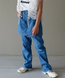 CIAOPANIC TYPY（チャオパニックティピー）の「【KIDS】デニムスカパン（デニムパンツ・キッズ）」
