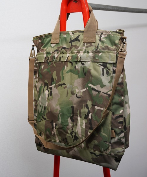 MILITARY（ミリタリー）の「【Military Reproduts　ミリタリーリプロダクツ】3way ヘルメットバック（ショルダーバッグ・メンズ・ブラック/オリーブ/ネイビー/カモフラージュ・ONE SIZE/FREE）」の10枚目の写真
