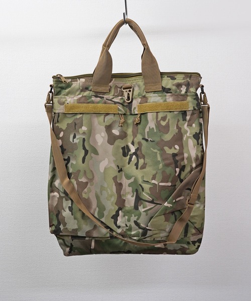 MILITARY（ミリタリー）の「【Military Reproduts　ミリタリーリプロダクツ】3way ヘルメットバック（ショルダーバッグ・メンズ・ブラック/オリーブ/ネイビー/カモフラージュ・ONE SIZE/FREE）」の11枚目の写真