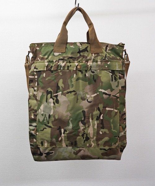 MILITARY（ミリタリー）の「【Military Reproduts　ミリタリーリプロダクツ】3way ヘルメットバック（ショルダーバッグ・メンズ・ブラック/オリーブ/ネイビー/カモフラージュ・ONE SIZE/FREE）」の12枚目の写真
