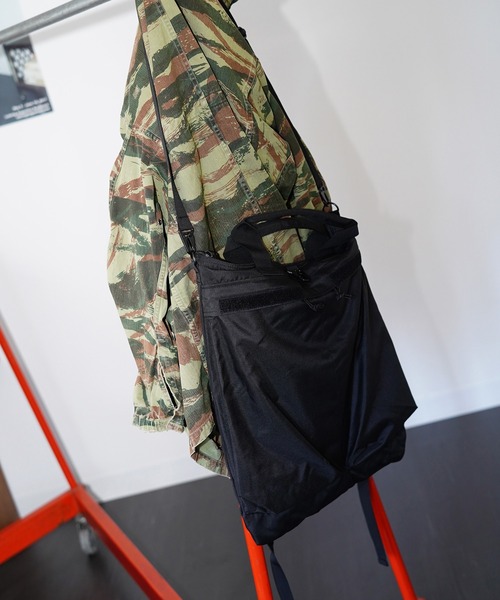 MILITARY（ミリタリー）の「【Military Reproduts　ミリタリーリプロダクツ】3way ヘルメットバック（ショルダーバッグ・メンズ・ブラック/オリーブ/ネイビー/カモフラージュ・ONE SIZE/FREE）」の17枚目の写真