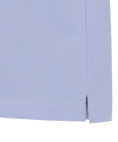 TOKYO SHIRTS（トウキョウシャツ）の「コンフォートドライポロシャツ ボタンダウン 半袖ビズポロ（ポロシャツ・メンズ・サックスブルー・S/M/L/LL）」の5枚目の写真