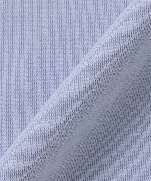 TOKYO SHIRTS（トウキョウシャツ）の「コンフォートドライポロシャツ ボタンダウン 半袖ビズポロ（ポロシャツ・メンズ・サックスブルー・S/M/L/LL）」の6枚目の写真