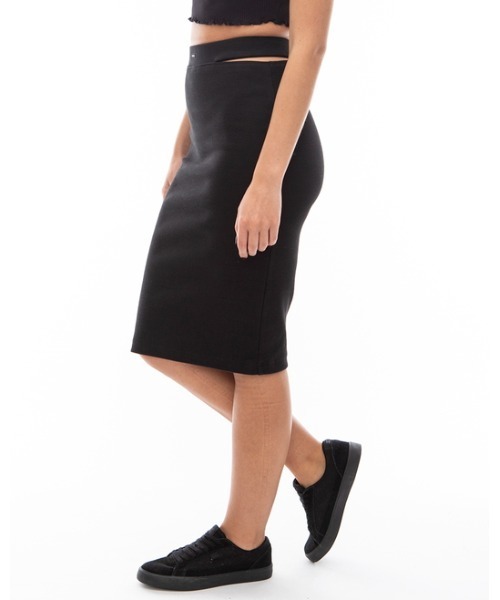RVCA(ルーカ)の「RVCA レディース MINI RVCA RIB SKIRT スカート 【2024年夏モデル】/ルーカストレッチリブスカート(スカート・レディース・ブラック/アイボリー/ブラウン・MEDIUM/SMALL)」の13枚目の写真