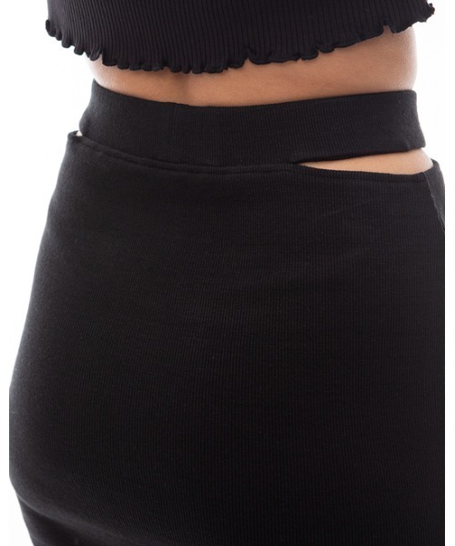 RVCA(ルーカ)の「RVCA レディース MINI RVCA RIB SKIRT スカート 【2024年夏モデル】/ルーカストレッチリブスカート(スカート・レディース・ブラック/アイボリー/ブラウン・MEDIUM/SMALL)」の6枚目の写真