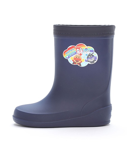 MoonStar（ムーンスター）の「【MoonStar／ムーンスター】ロンプ C66 アンパンマン キッズレインブーツ（レインシューズ・キッズ・ピンク/ネイビー・19.0cm/18.0cm/17.0cm/16.0cm/15.0cm/14.0cm/13.0cm）」の4枚目の写真