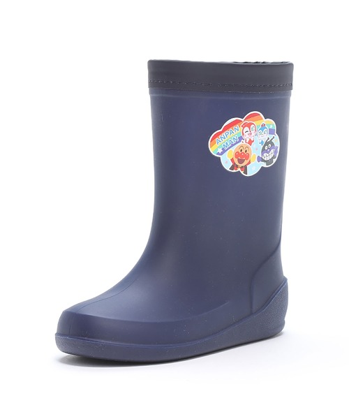 MoonStar（ムーンスター）の「【MoonStar／ムーンスター】ロンプ C66 アンパンマン キッズレインブーツ（レインシューズ・キッズ・ピンク/ネイビー・19.0cm/18.0cm/17.0cm/16.0cm/15.0cm/14.0cm/13.0cm）」の3枚目の写真