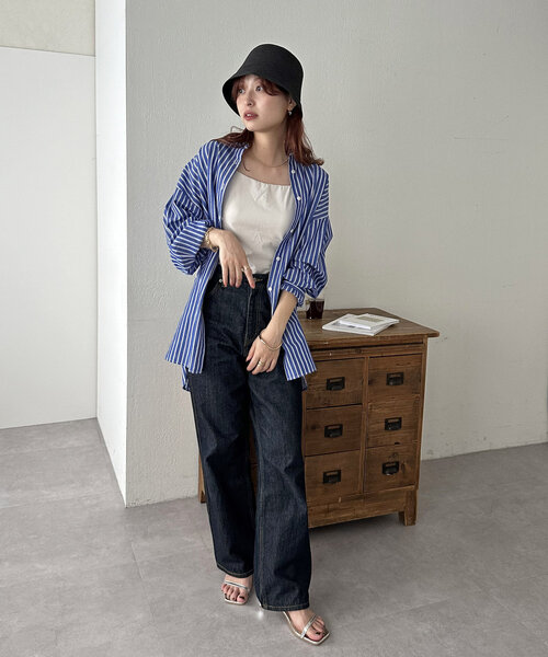 DISCOAT（ディスコート）の「リボン付きベルハット（ハット・レディース・ベージュ/ブラック・FREE）」の13枚目の写真