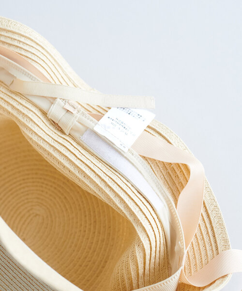 DISCOAT（ディスコート）の「リボン付きベルハット（ハット・レディース・ベージュ/ブラック・FREE）」の21枚目の写真