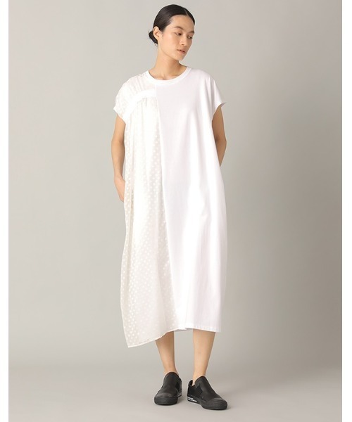 ZUCCa（ズッカ）の「(S)オパールドットジャージィー / S（ワンピース・レディース・ブラック/ネイビー/ホワイト・M size）」の6枚目の写真