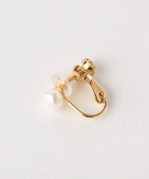 Causerie（コズリ）の「＜Causerie＞ミニ 淡水パール イヤリング（イヤリング・レディース・オフホワイト・FREE）」の4枚目の写真