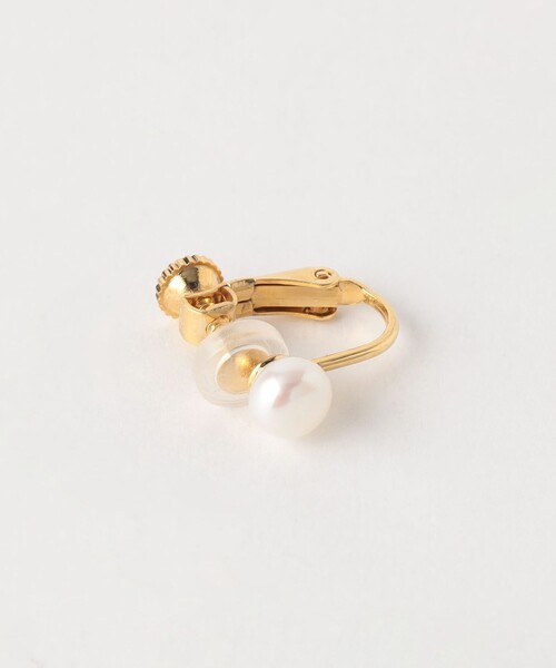Causerie（コズリ）の「＜Causerie＞ミニ 淡水パール イヤリング（イヤリング・レディース・オフホワイト・FREE）」の3枚目の写真