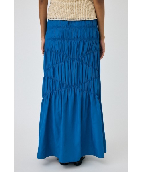 MOUSSY(マウジー)の「CROSS GATHER スカート(スカート・レディース・ブラック/オフホワイト/ブルー・1/2)」の12枚目の写真