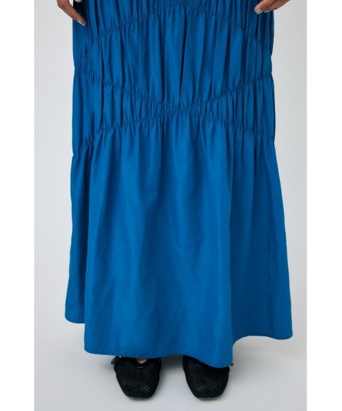 MOUSSY(マウジー)の「CROSS GATHER スカート(スカート・レディース・ブラック/オフホワイト/ブルー・1/2)」の14枚目の写真