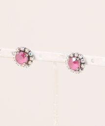 CHACO （FLOWER ACCESSORY）（チャコ）の「きらきらミニクリスタルピアス（ピアス（両耳用））」