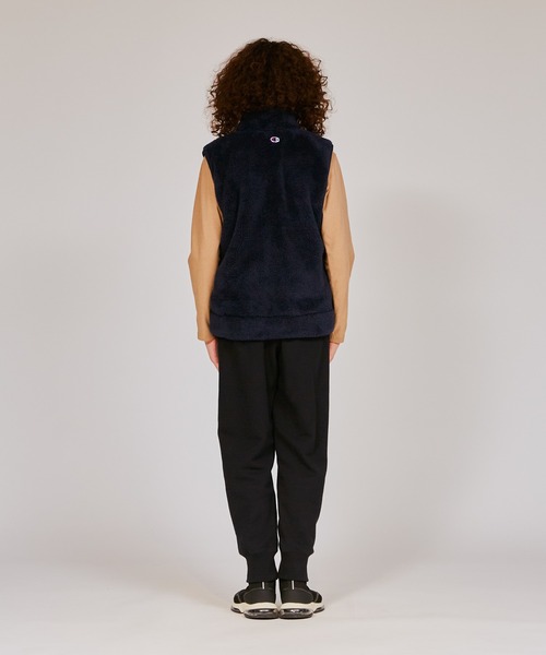 Champion(チャンピオン)の「【Champion/チャンピオン】キッズ ベーシック ジップベスト(ベスト・キッズ・ブラック/ダークネイビー/ダークブラウン・100/110/120/130/140/150/160)」の10枚目の写真