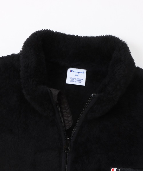 Champion(チャンピオン)の「【Champion/チャンピオン】キッズ ベーシック ジップベスト(ベスト・キッズ・ブラック/ダークネイビー/ダークブラウン・100/110/120/130/140/150/160)」の11枚目の写真