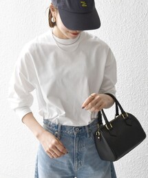 SHIPS any:〈洗濯機可能〉マルチ ロングスリーブ ワイド TEE
