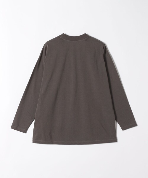SHIPS any(シップス エニィ)の「SHIPS any:〈洗濯機可能〉マルチ ロングスリーブ ワイド TEE(Tシャツ/カットソー・レディース・ホワイト/ブラウン/オフホワイト・ONE SIZE)」の12枚目の写真
